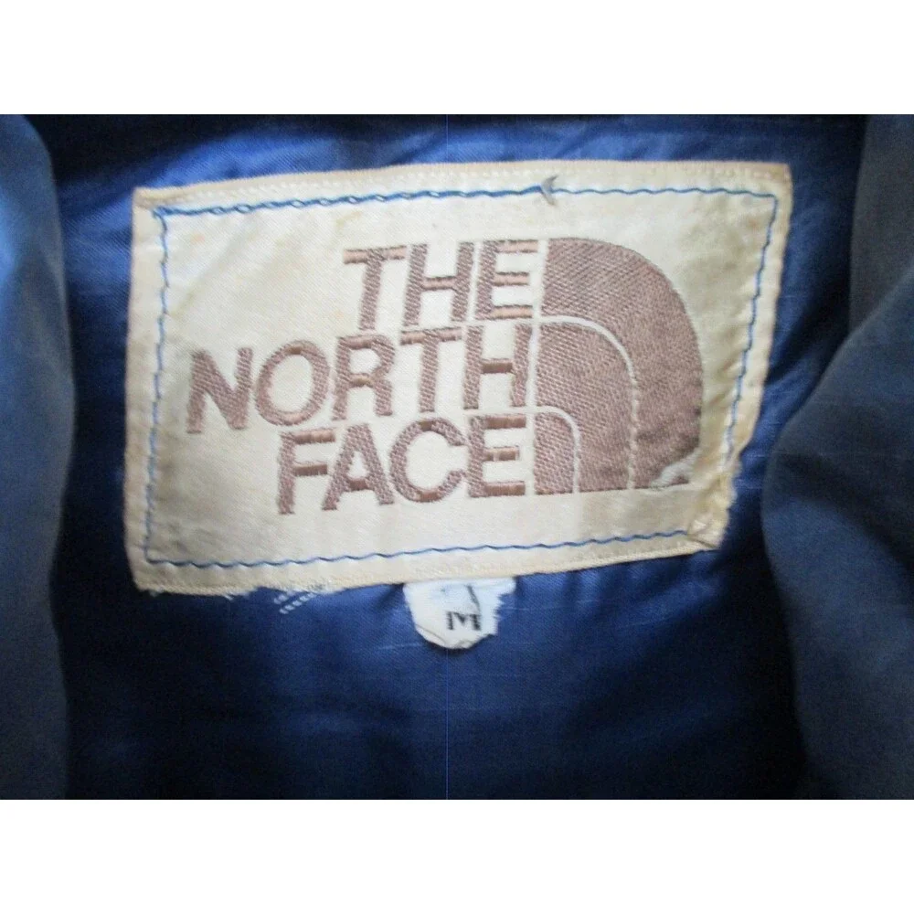 vintage The North Face Down Puffer Jacket Size M Blue
